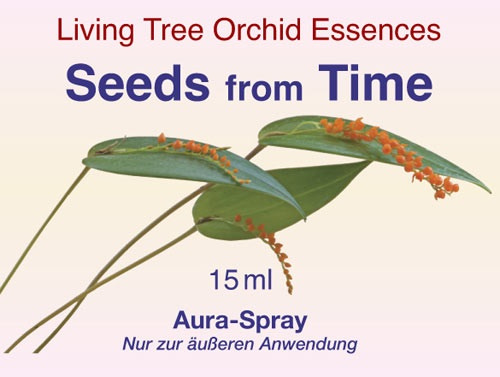 Etikett LTOE Orchideen-Essenz Seeds from Time 15ml