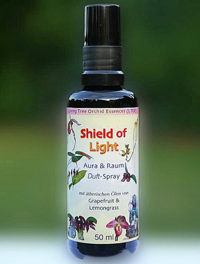 50ml Flasche gelb des LTOE Orchideen-Duftsprays Shield of Light
