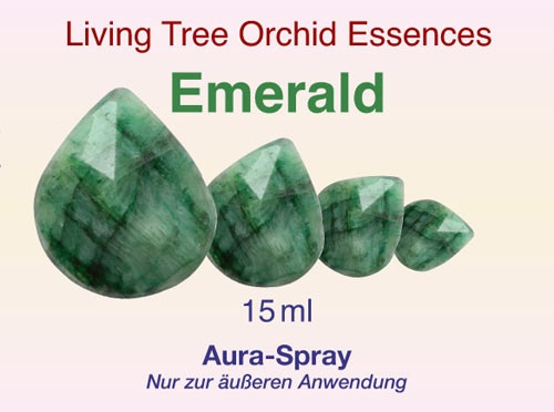 Etikett LTOE Edelstein-Essenz Emerald 15ml
