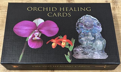 Schachtel der Orchid Healing Cards