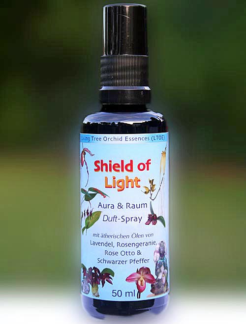 50ml Flasche Shield of Light Aura-Duftspray